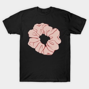 Pink Srunchie T-Shirt